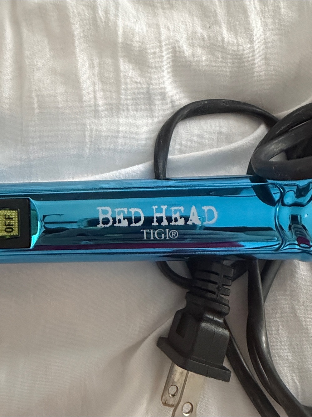 TIGI Blue and Silver Curling Wand
